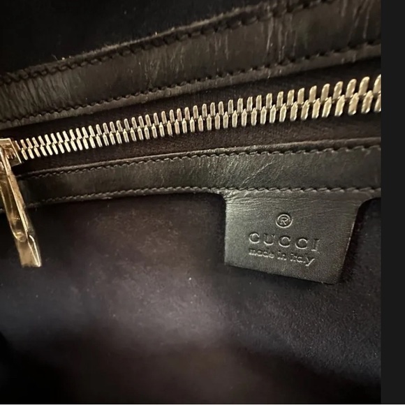 Gucci RARE! Supreme GG Large Signature Blue Blooms on Monogram Boston Satchel - Picture 15 of 17